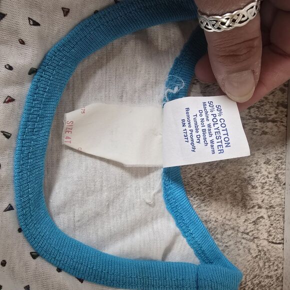 VTG 80’s Pepsi Cola Bears Surf Style White 4T Tank Top T Shirt By Pilgrim Rare - Picture 4 of 5